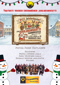 Taatusti vuoden ensimmäinen joulukonsertti